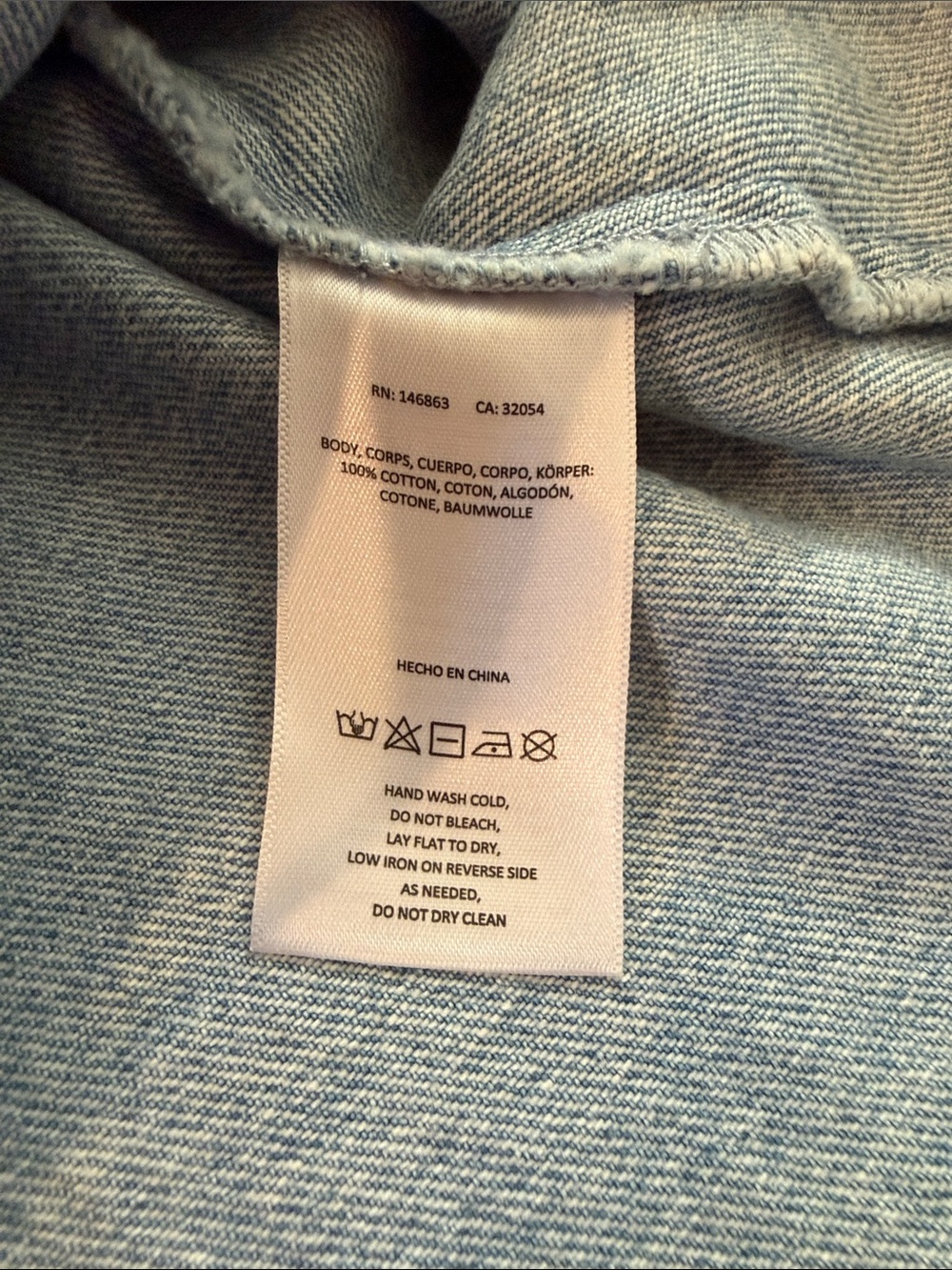 Denim Anthro Mare Mare top - Picture 3 of 4